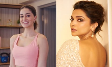  Ananya Panday and Deepika Padukone (IANS)