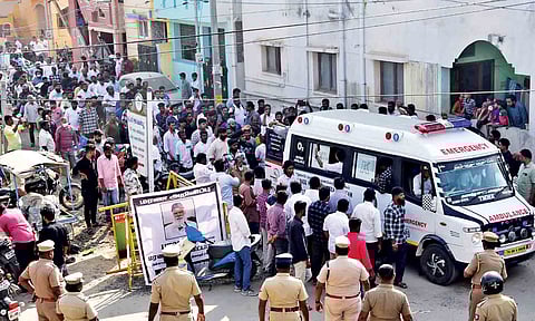 Al Umma founder SA Basha’s mortal remains taken in a procession