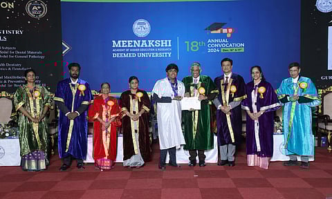 18th Annual Convocation ceremony at the Meenakshi Medical College Hospital and Research Institute