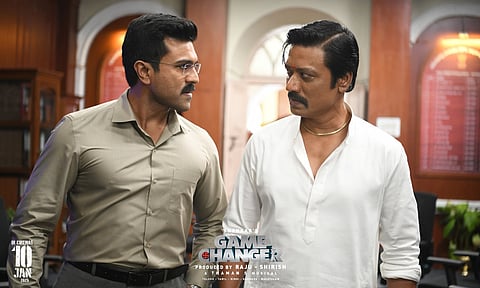 Ram Charan and SJ Suryah (X)