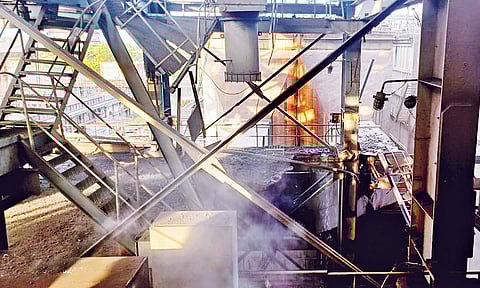 The thermal power plant in Mettur where the mishap happened 