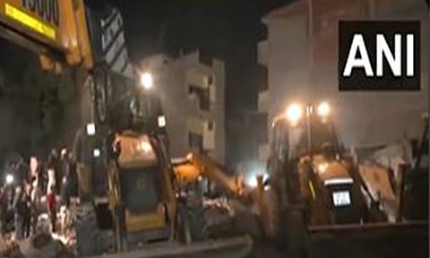 Visual from the spot