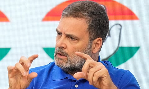  Congress leader Rahul Gandhi (PTI) 