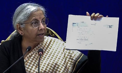 Union Finance Minister Nirmala Sitharaman (PTI) 