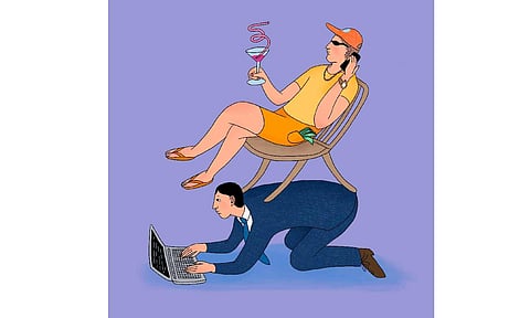 Remote work is increasingly a right of the rich