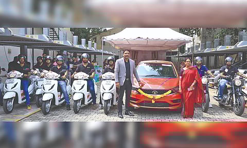 Chennai-based firm gifts Tata range of cars, Royal Enfield bikes to employees 