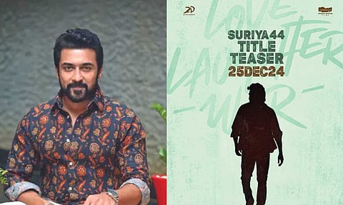 Suriya 44 announcement poster