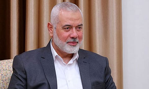 Hamas political bureau chief Ismail Haniyeh (File Photo: Reuters)