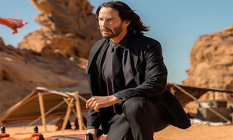 Keanu Reeves (Photo/Instagram/@johnwick.de)