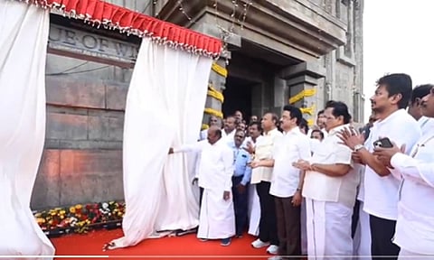 Tamil Nadu govt marks silver jubilee of Tiruvalluvar statue in grandeur, launches glass fibre bridge in Kanniyakumari