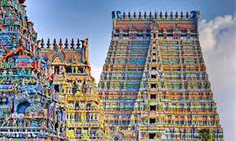 Srirangam temple 