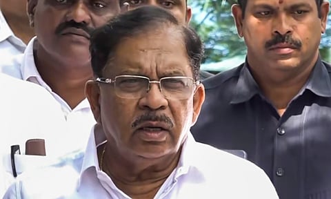  Karnataka Home Minister G. Parameshwara (PTI)