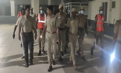 Police and rescue team at the spot (Photo/ANI)