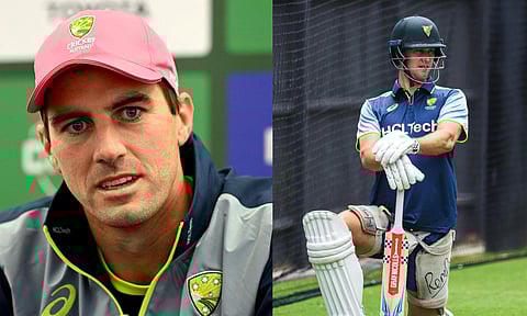 Pat Cummins and Beau Webster (L to R)