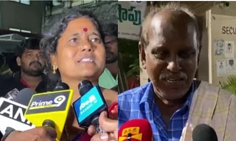 Eye witnesses of the Tirupati stampede (ANI)