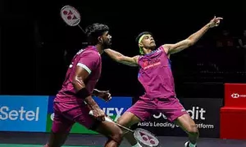  Satwiksairaj Rankireddy and Chirag Shetty