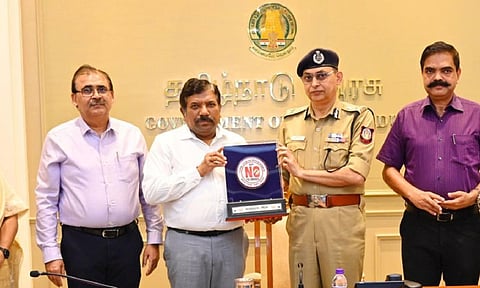 Tamil Nadu Chief Secretary, N Muruganandham and DGP Shankar Jiwal launched a mobile app ‘Drug-free Tamil Nadu’ on Saturday (X) 