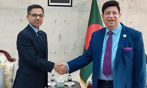 Bangladesh Foreign Ministry on Sunday summoned Indian High Commissioner Pranay Verma (X) 