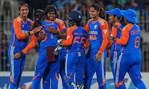 Indian team players (PTI) 