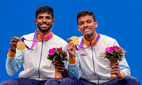 Satwiksairaj Rankireddy and Chirag Shetty (PTI)