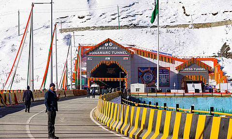 Z-Morh tunnel in Jammu and Kashmir (PTI) 