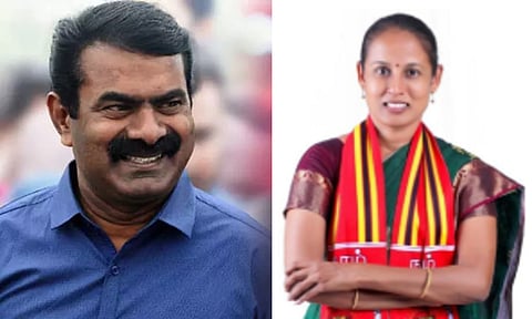 Chief Coordinator Seeman has officially announced MK Seethalakshmi