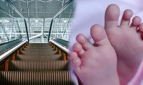 3-year-old boy dies after falling from escalator handrail at mall: Police