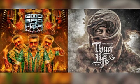 Good Bad Ugly and Thug Life movie posters (IANS)