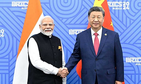 Indian Prime Minister Narendra Modi and Chinese President Xi Jinping