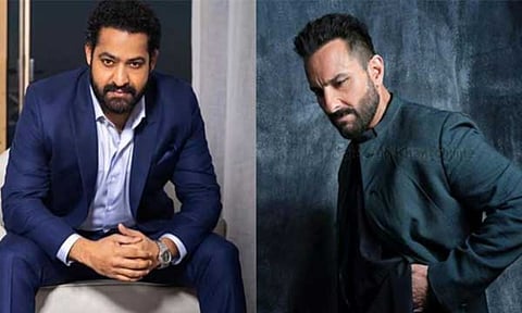 (L-R) Jr NTR and Saif Ali Khan (Instagram)