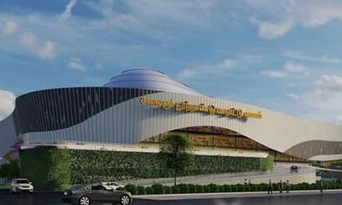 An artist’s impression of the Rs 525 crore complex 