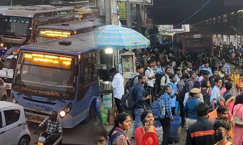 Visuals from the spot (Thanthi TV)