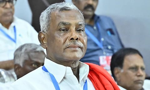 CPM state secretary P Shanmugam