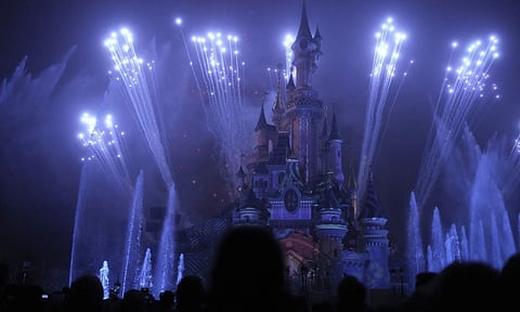 Disneyland Paris touts spectacular nighttime show using Paris Games laser technology