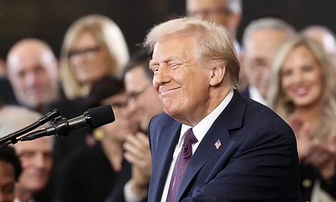 US President Donald Trump (AP)