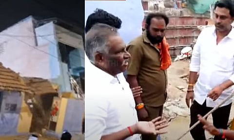 Visuals from the spot (Thanthi TV)