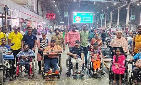 Send Off picture of Tamilnadu Boccia Team from Ektha for the 9th Boccia National Championship 2024-25 (Credit: Boccia instagram)