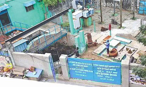 Representative image of sewage pumping station in Chennai 