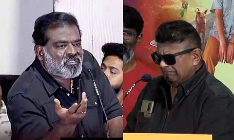 Actor Aruldoss and Director Mysskin (Daily Thanthi)