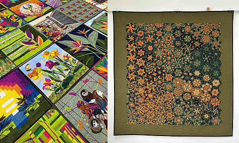 Quilt designs from the exhibition: Quilt Pattern