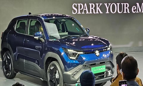 Maruti Suzuki first electric vehicle e-Vitara (ANI)
