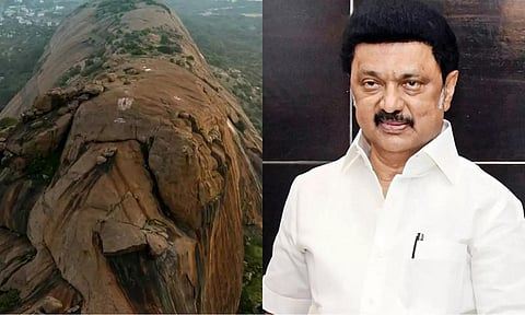 Aerial view of Arittapatti; CM Stalin