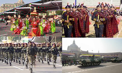 Full dress rehearsal for the Republic Day Parade 2025, in Guwahati (PTI)