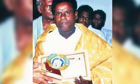 Thavil maestro Datchanamoorthy