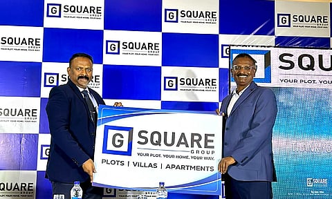  Junaith Babu, COO with Sivakumar Pethaiyan, National Sales Head, G Square 