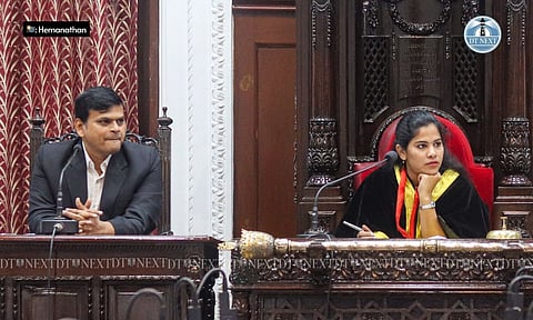 GCC held a council meeting led by Mayor Priya on January 30 (Photo: Hemanathan M)