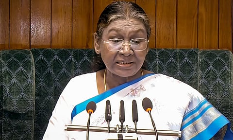 President Droupadi Murmu (PTI) 