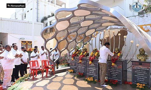 TVK chief Vijay to unveil statues of iconic leaders (Hemanathan M)