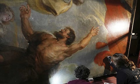 Rubens is a titan of Western art. The task of restoring his paintings is equally gigantic