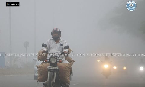 Visuals from the Chennai Fog (Ashish P)